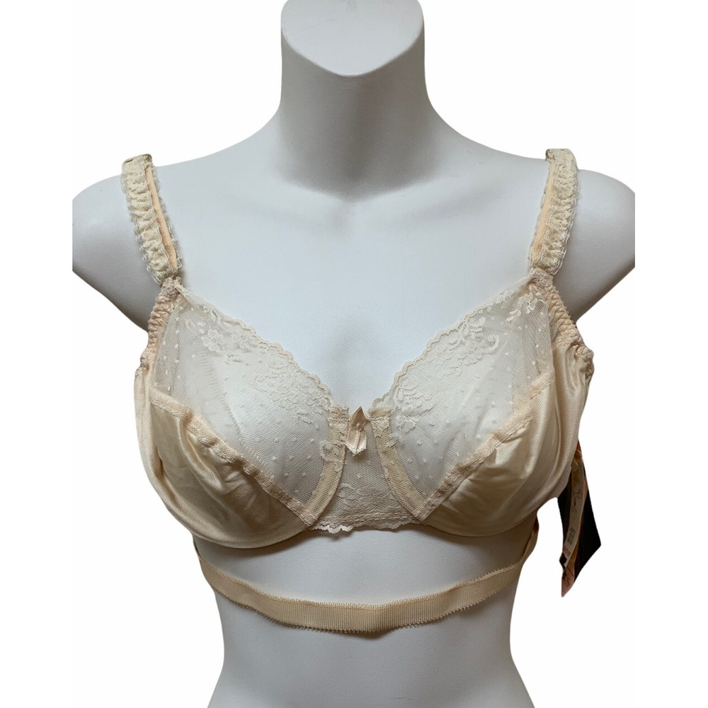 Vtg Backless by Young Smoothie Adjustable Lace Bra Size 36B NEW NOS 1990's Y2K